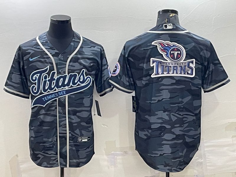 Men Tennessee Titans Blank Camo 2022 Nike Co branded NFL Jerseys->seattle seahawks->NFL Jersey